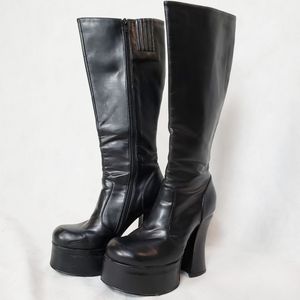 ISO Splash Knee High Platform Boots